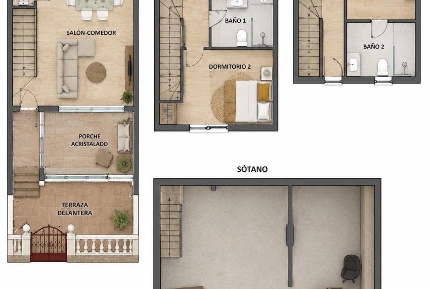 Resale - HOUSE -
ORIHUELA COSTA - La Zenia