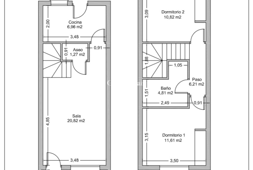 Resale - HOUSE -
ROJALES - Inland