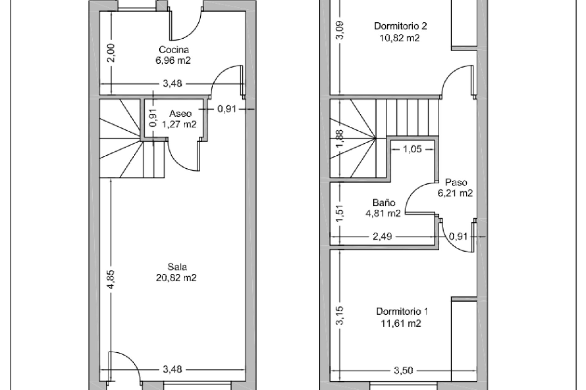 Resale - HOUSE -
ROJALES - Inland