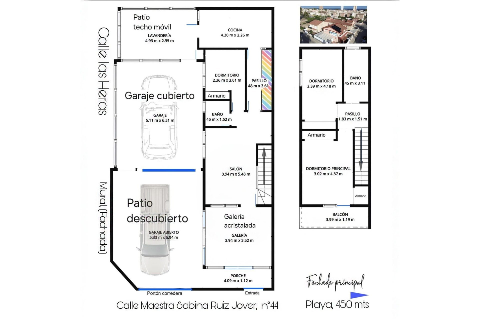 Resale - HOUSE -
SANTIAGO DE LA RIBERA - Santiago de la Ribera