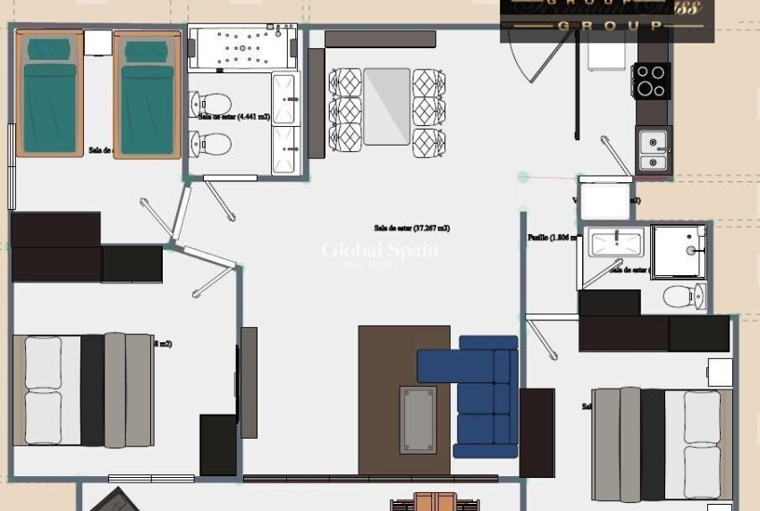 Resale - PENTHOUSE -
TORREVIEJA - Los Frutales