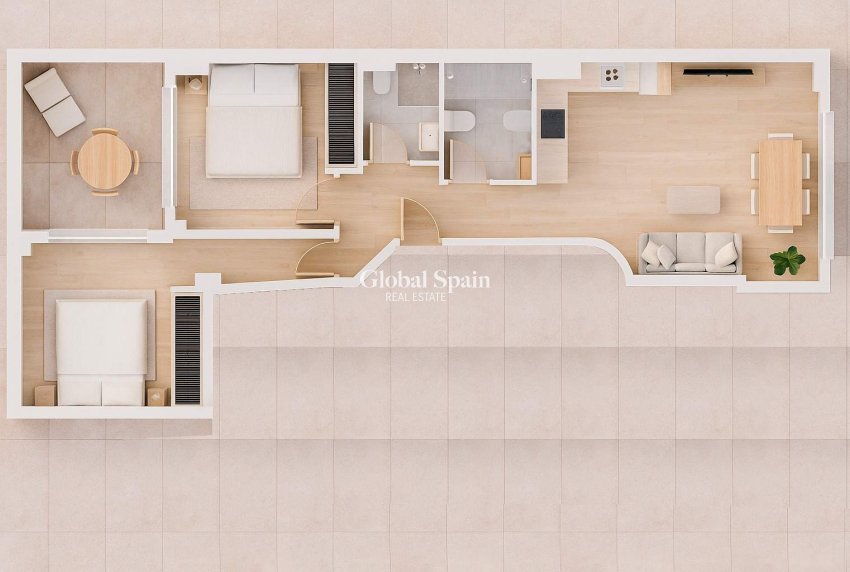 Revente - APPARTEMENT -
ALICANTE - CAROLINAS