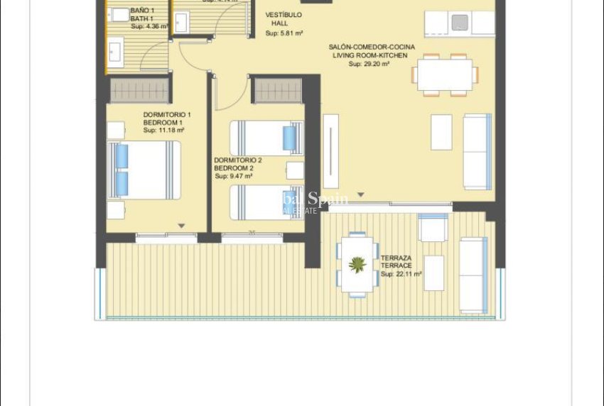 Revente - APPARTEMENT -
DEHESA DE CAMPOAMOR - Costa Blanca