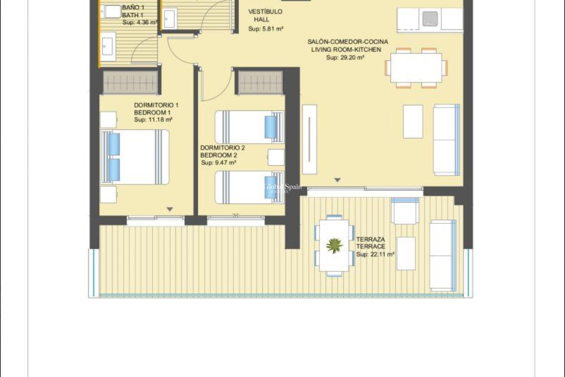 Revente - APPARTEMENT -
DEHESA DE CAMPOAMOR - Costa Blanca