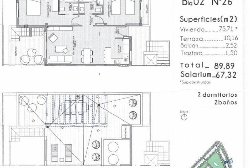 Revente - APPARTEMENT -
GUARDAMAR DEL SEGURA - Costa Blanca