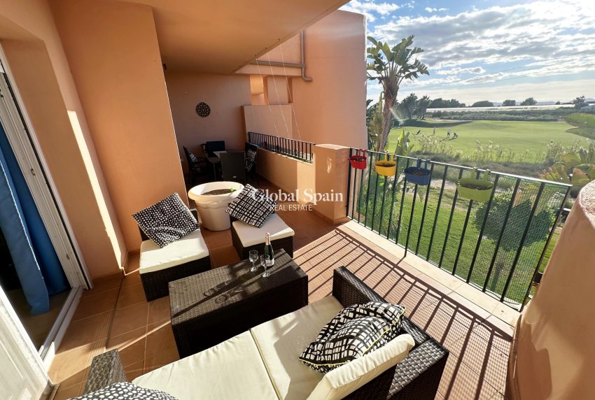 Revente - APPARTEMENT -
MAR MENOR GOLF RESORT - Inland
