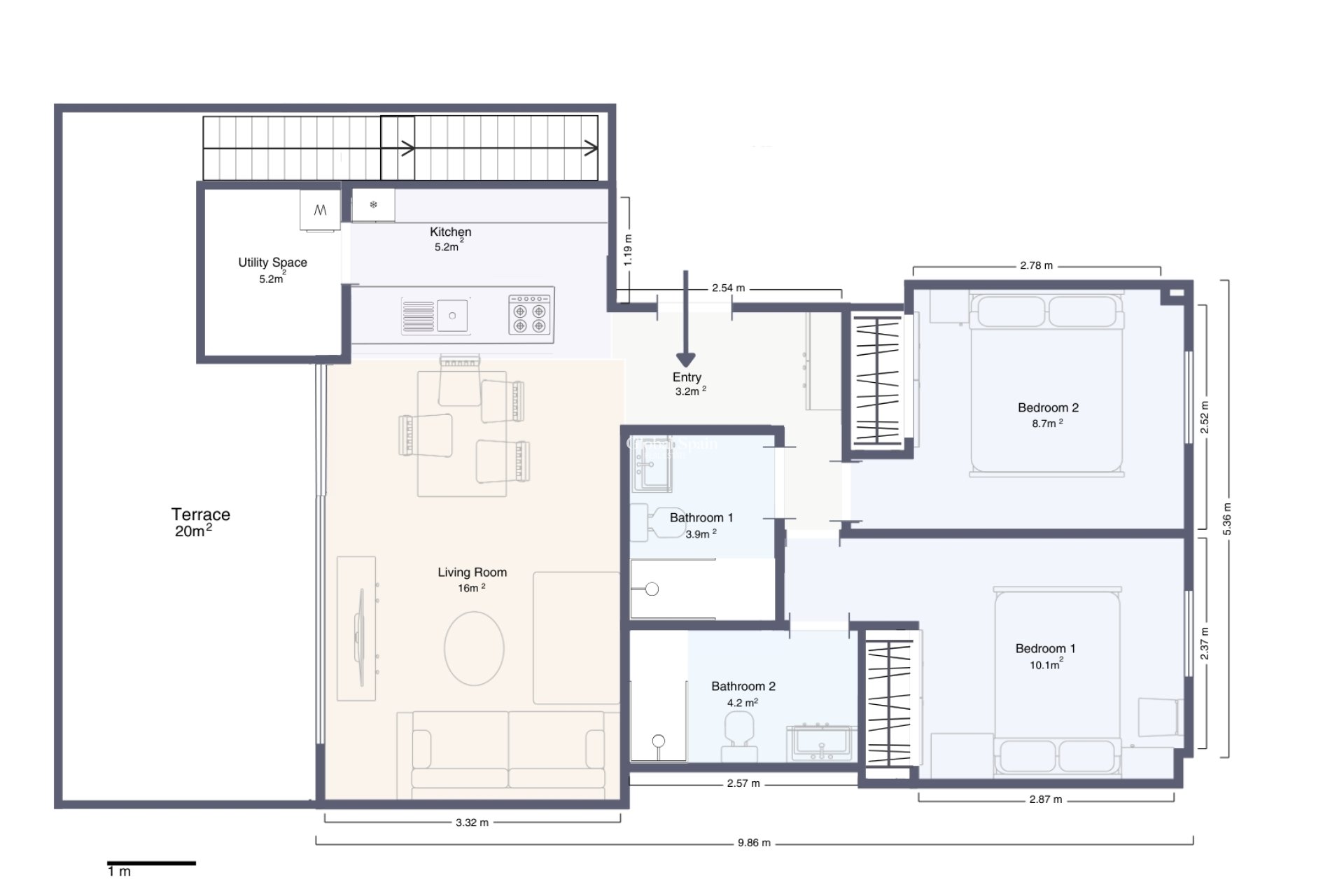 Revente - APPARTEMENT -
ORIHUELA COSTA - Costa Blanca