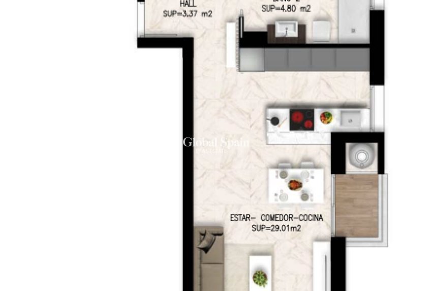 Revente - APPARTEMENT -
ORIHUELA - Inland