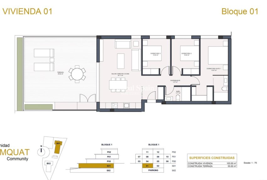 Revente - APPARTEMENT -
ORIHUELA - LAS COLINAS GOLF RESORT