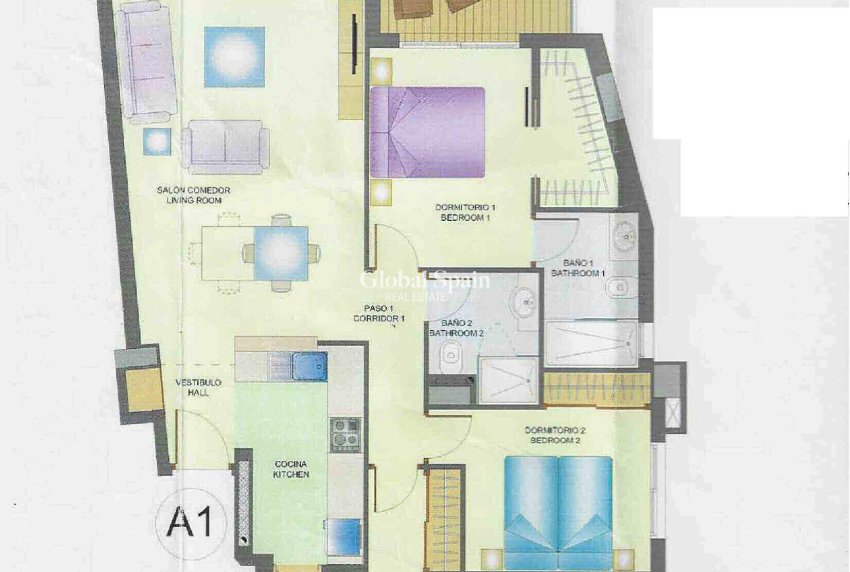 Revente - APPARTEMENT -
PUNTA PRIMA - Costa Blanca