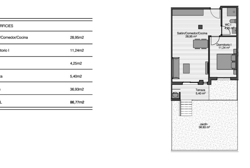 Revente - APPARTEMENT -
SAN MIGUEL DE SALINAS - Inland