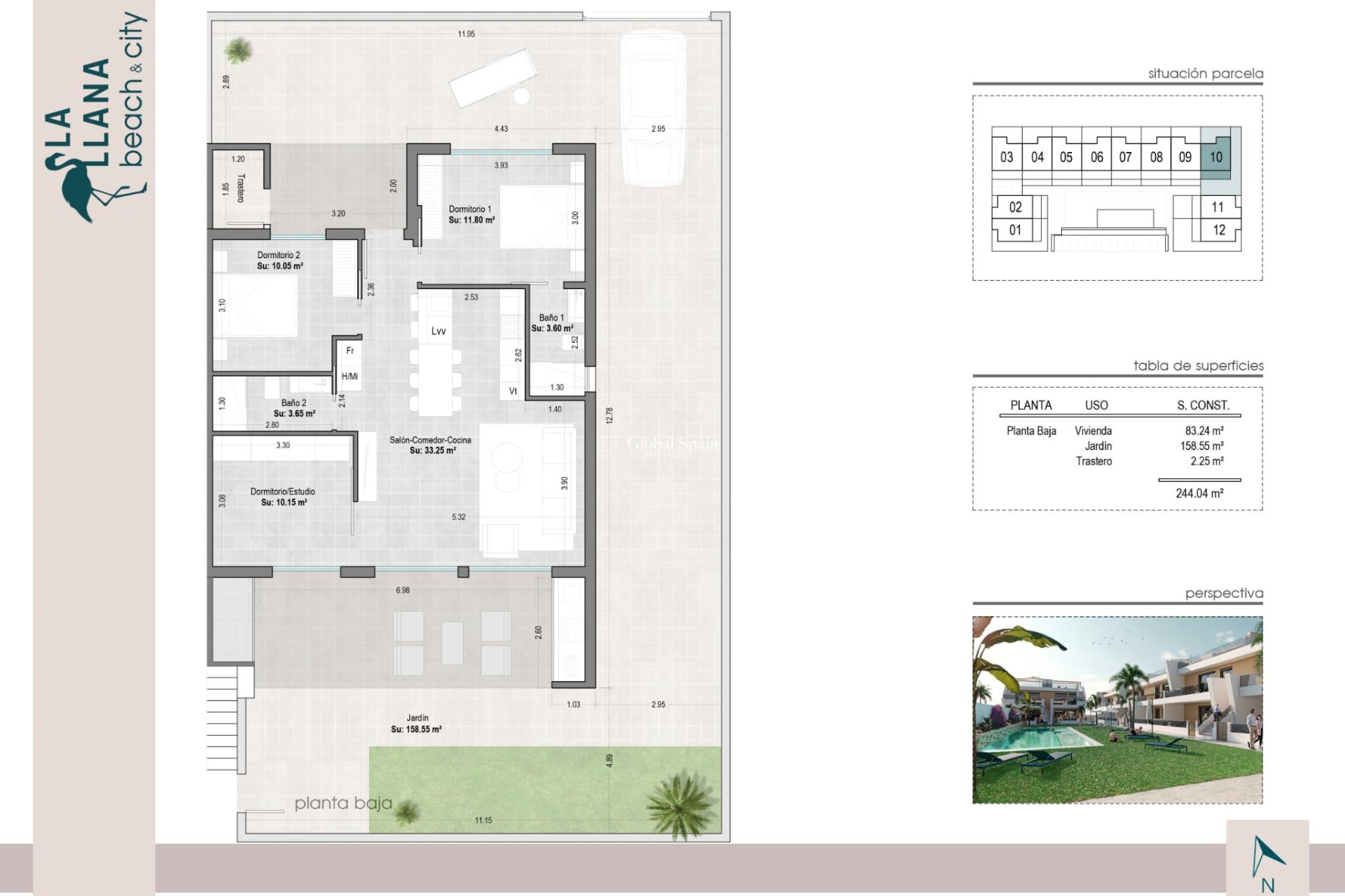 Revente - APPARTEMENT -
SAN PEDRO DEL PINATAR - Costa Calida