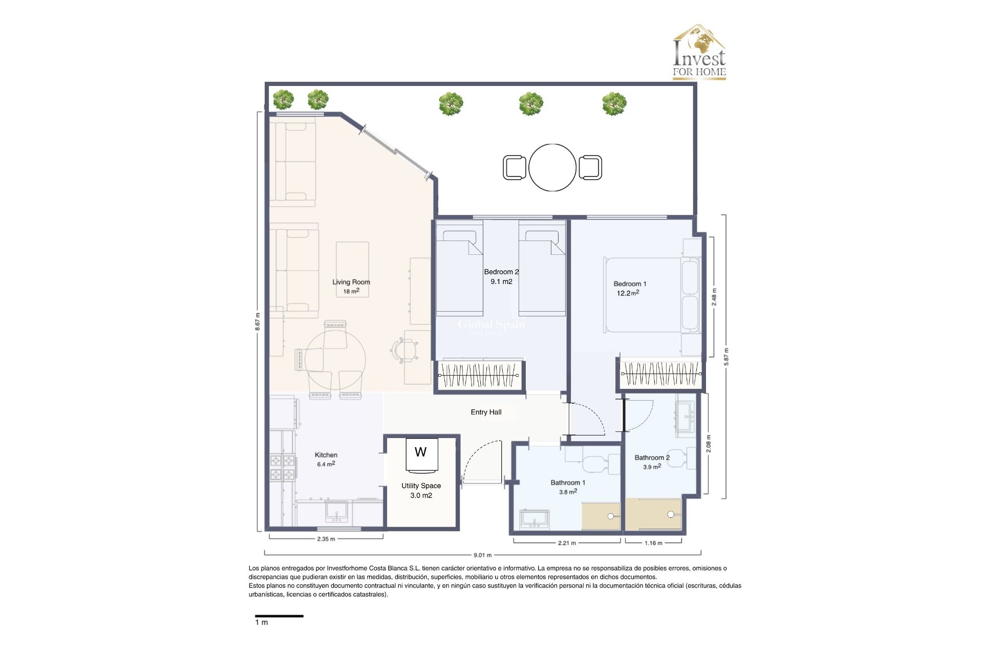 Revente - APPARTEMENT -
TORREVIEJA - Costa Blanca