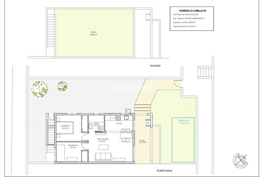 Revente - APPARTEMENT -
VILLAMARTÍN - Costa Blanca
