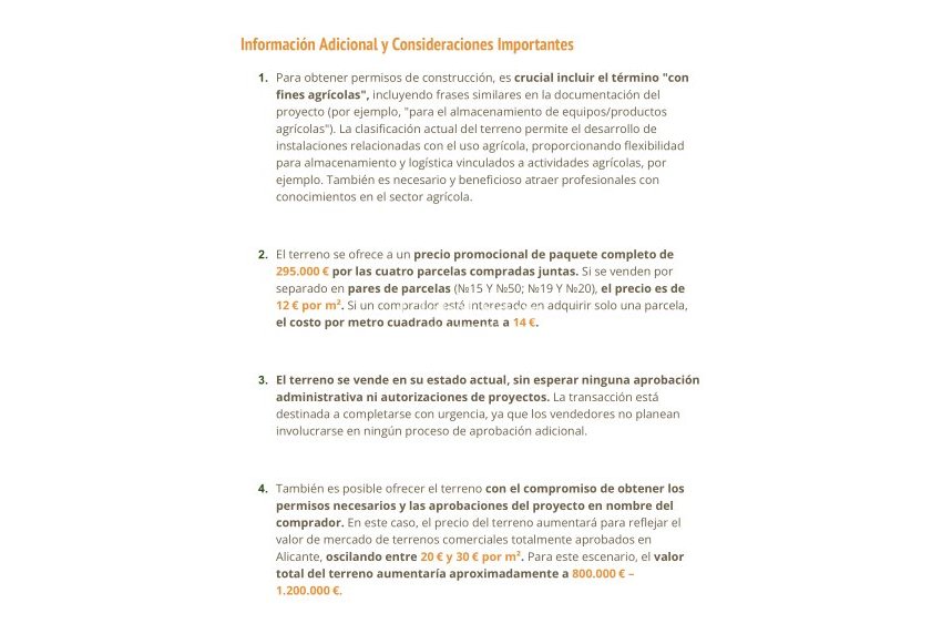 Revente - PARCELLE DE TERRAIN -
ALICANTE - Costa Blanca