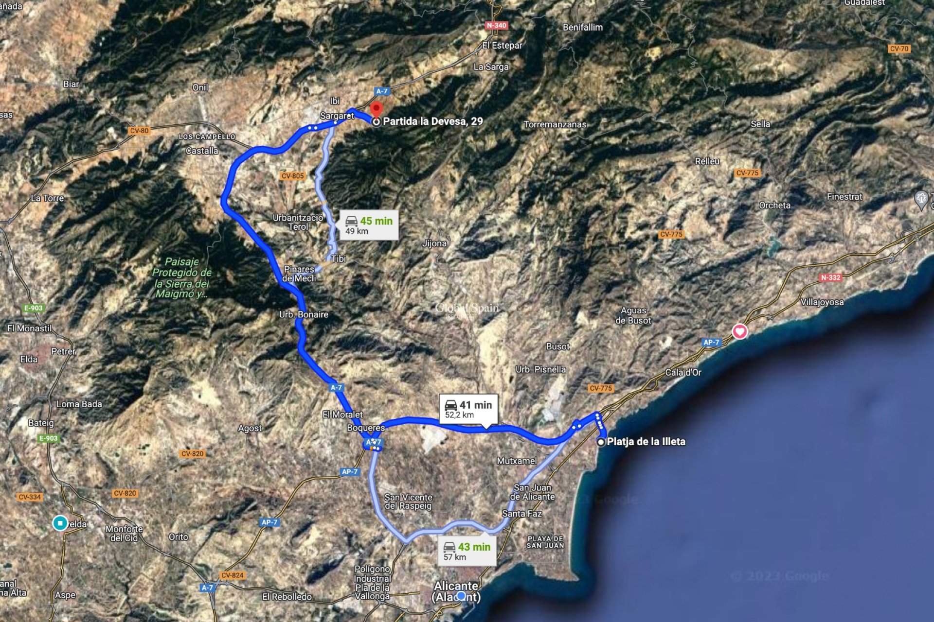 Revente - PARCELLE DE TERRAIN -
IBI - Costa Blanca