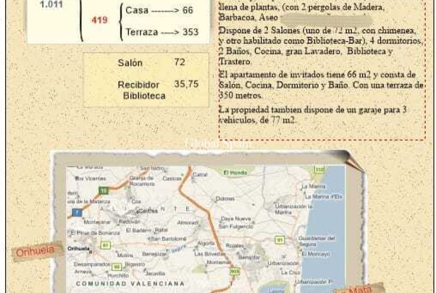 Revente - PENTHOUSE -
LA MATA - Costa Blanca