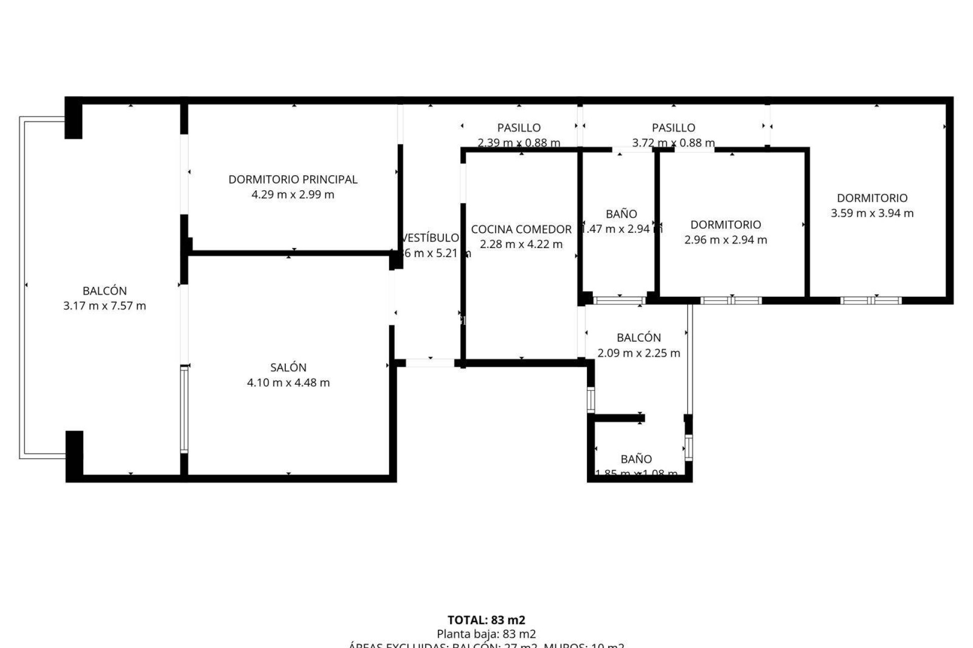 Revente - PENTHOUSE -
TORREVIEJA - Playa De Los Náufragos