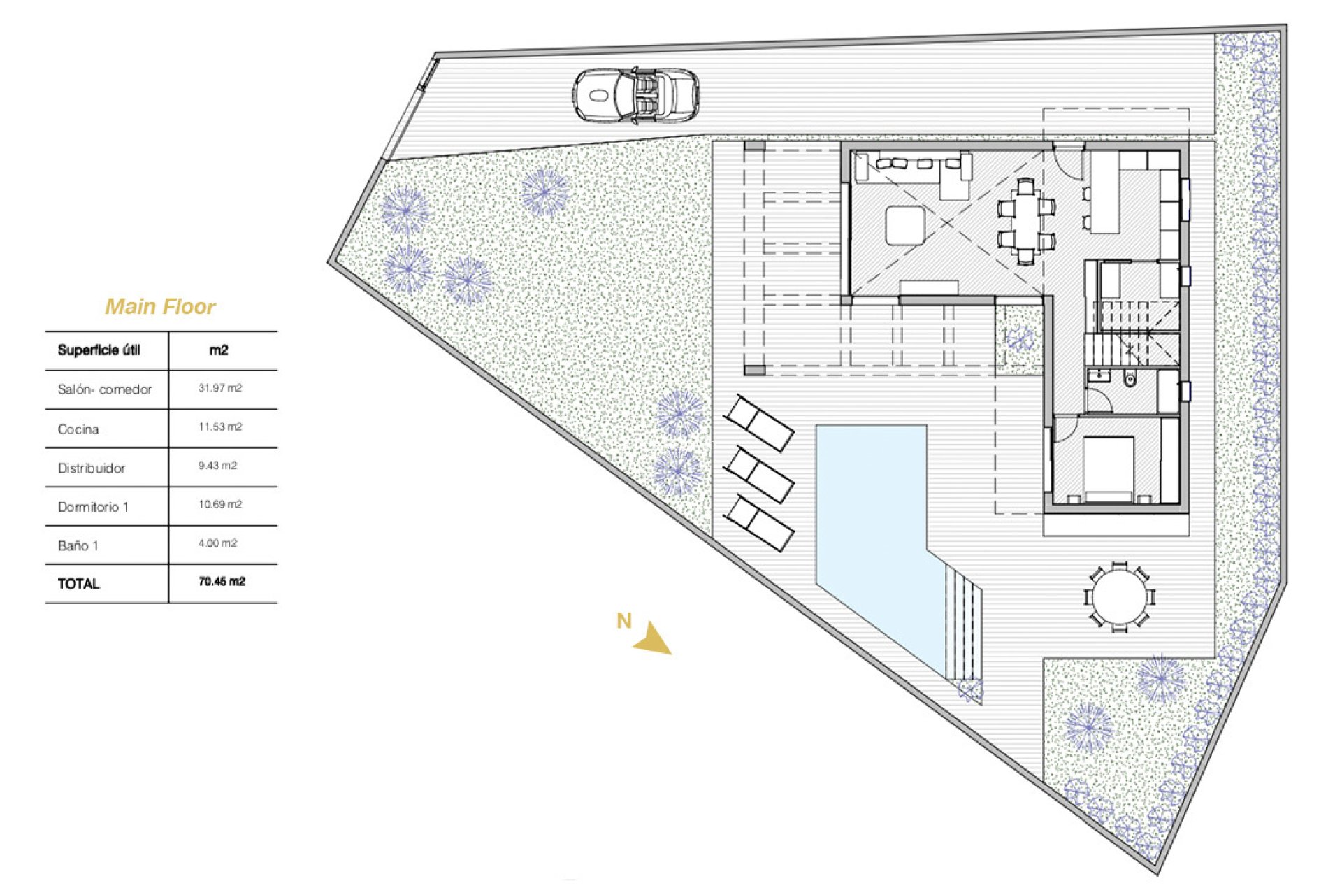 Revente - VILLA -
CIUDAD QUESADA - center