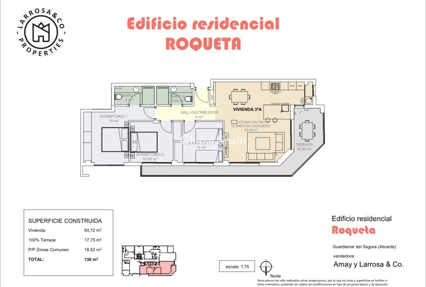 Venta - APARTAMENTO -
GUARDAMAR DEL SEGURA - Costa Blanca