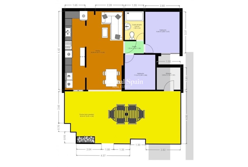 Venta - APARTAMENTO -
ORIHUELA COSTA - CABO ROIG