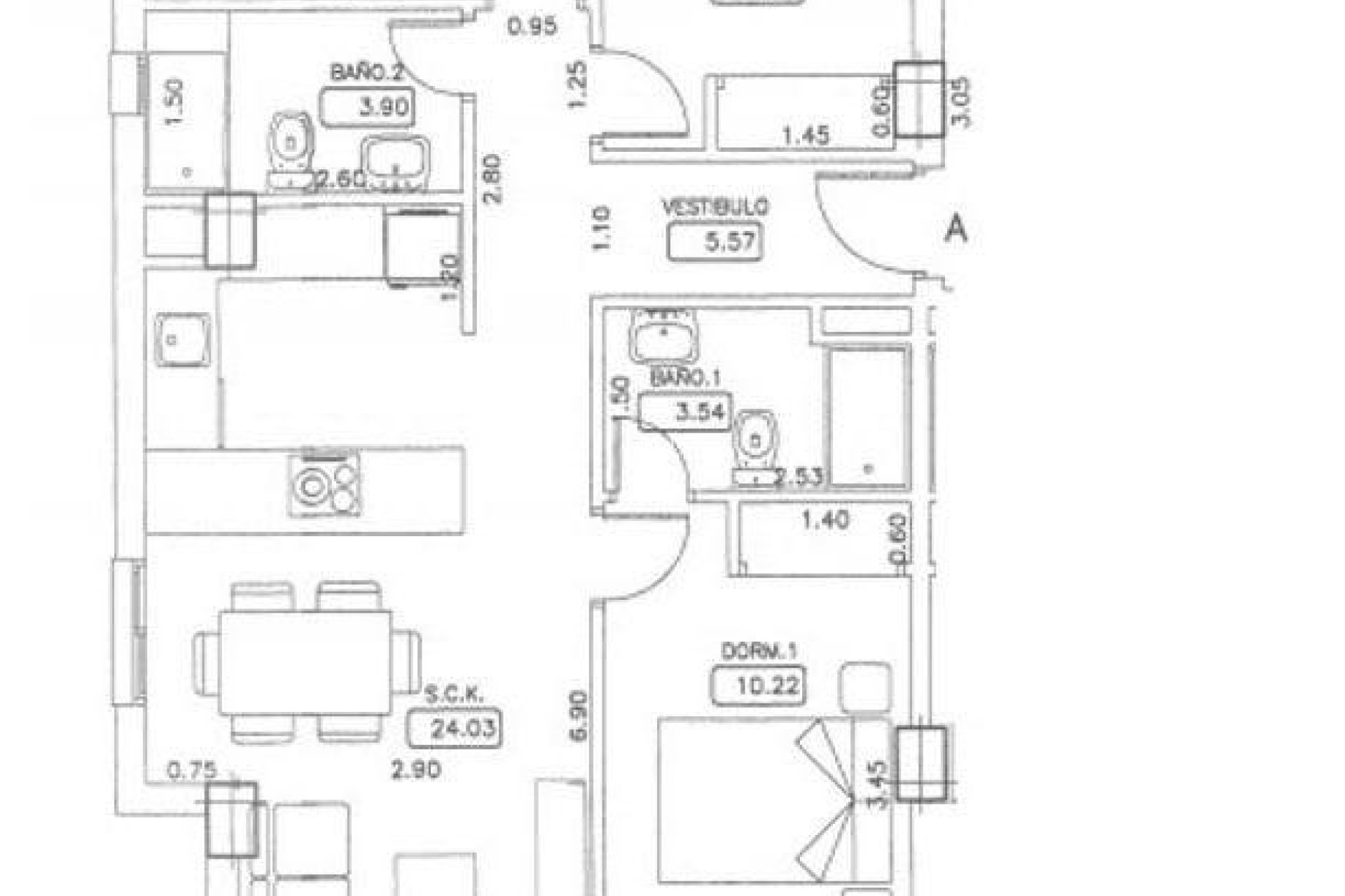 Venta - APARTAMENTO -
ORIHUELA COSTA - CAMPOAMOR