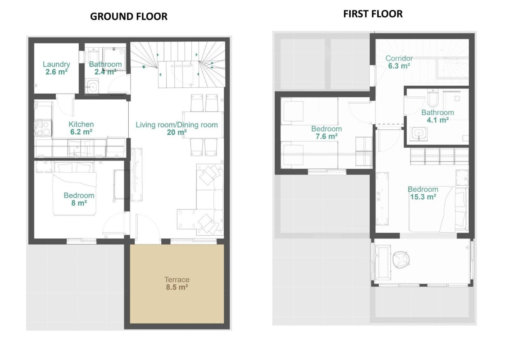 Venta - CASA -
ORIHUELA COSTA - LOS BALCONES - LOS ALTOS