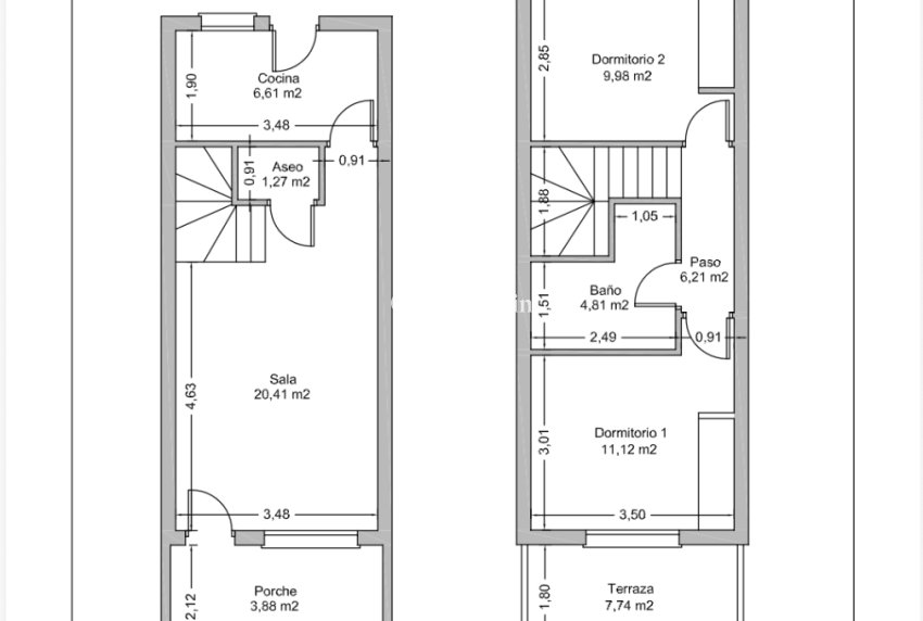 Venta - CASA -
ROJALES - Inland