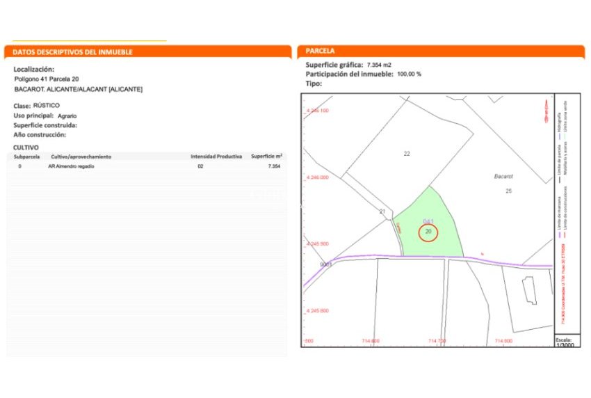 Venta - TERRENO -
ALICANTE - Costa Blanca