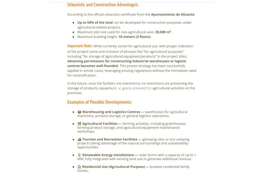 Venta - TERRENO -
ALICANTE - Costa Blanca