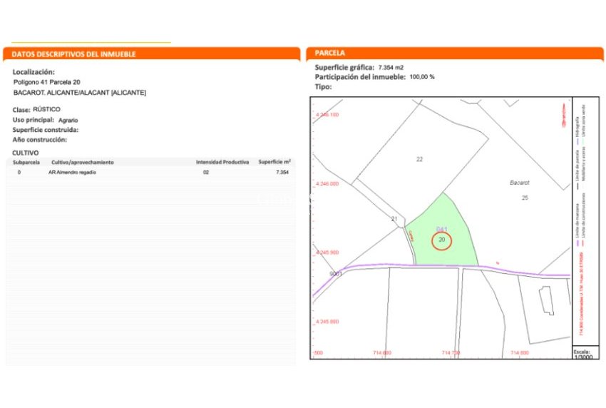Venta - TERRENO -
ALICANTE - Costa Blanca