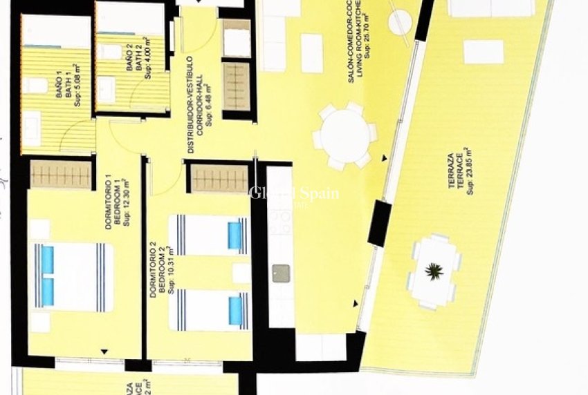 Wederverkoop - APPARTEMENT -
DEHESA DE CAMPOAMOR - Costa Blanca