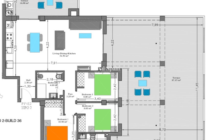 Wederverkoop - APPARTEMENT -
DEHESA DE CAMPOAMOR - Las Filipinas