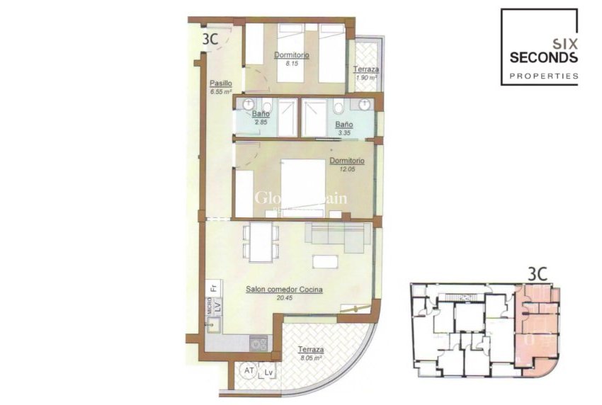 Wederverkoop - Appartement - Flat -
TORREVIEJA - Playa del Cura