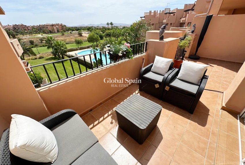 Wederverkoop - APPARTEMENT -
MAR MENOR GOLF RESORT - Inland