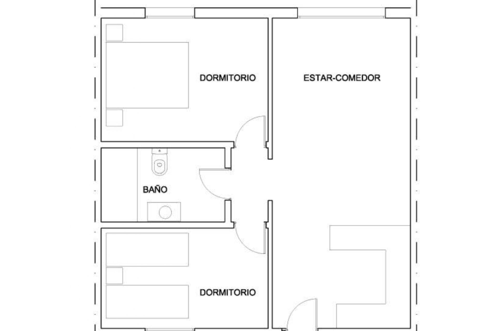 Wederverkoop - APPARTEMENT -
ORIHUELA - Inland