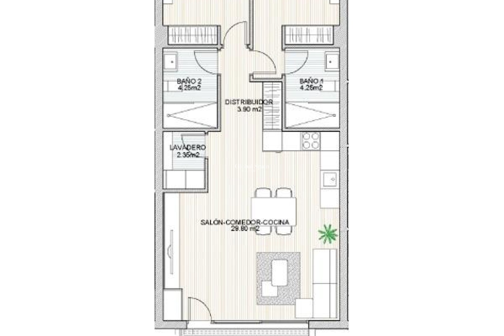 Wederverkoop - APPARTEMENT -
SAN PEDRO DEL PINATAR - Lopagán