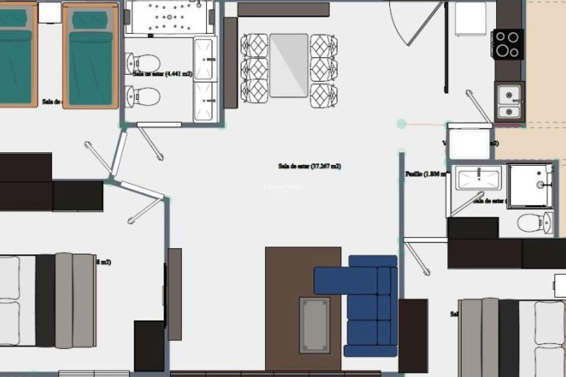 Wederverkoop - APPARTEMENT -
TORREVIEJA - Costa Blanca