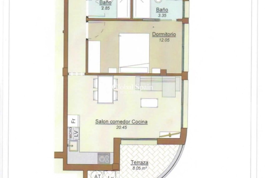 Wederverkoop - APPARTEMENT -
TORREVIEJA - Costa Blanca