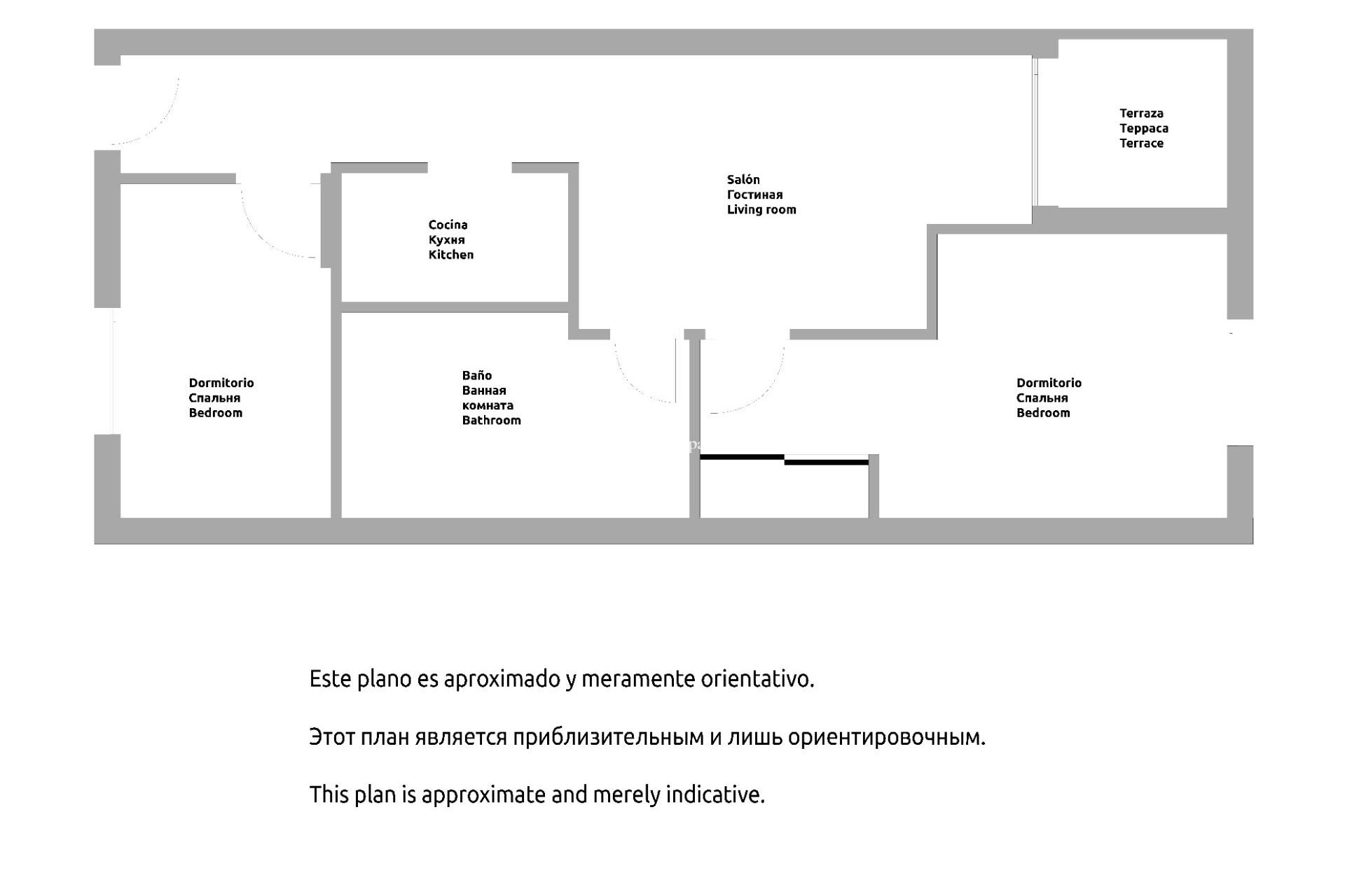 Wederverkoop - APPARTEMENT -
TORREVIEJA - Estacion de autobuses