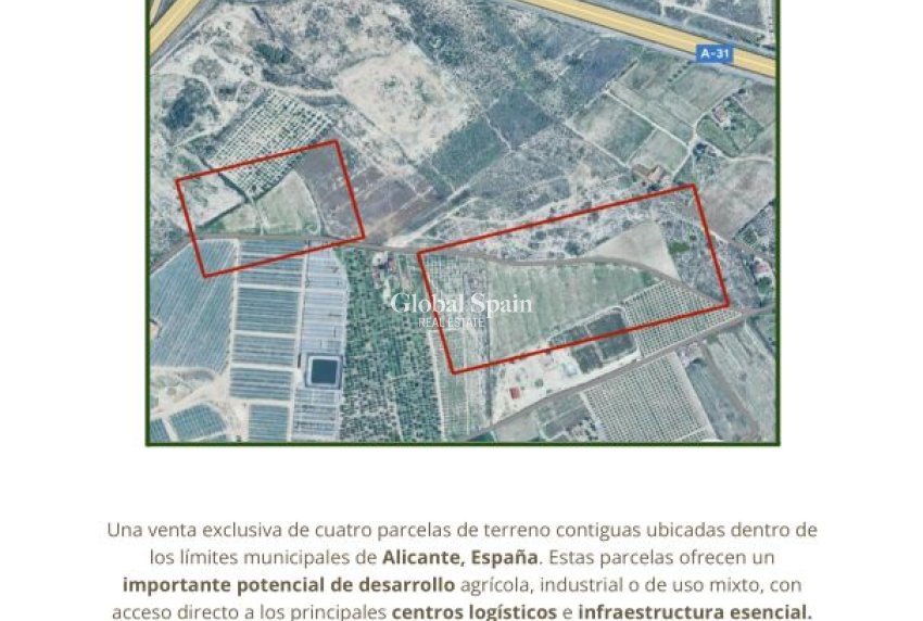 Wederverkoop - GROND -
ALICANTE - Costa Blanca