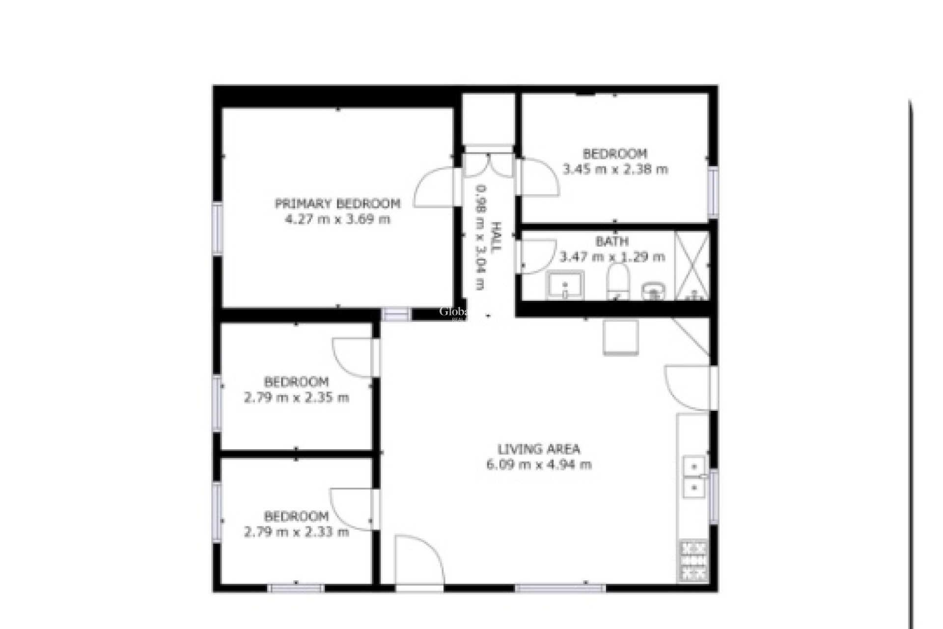 Wederverkoop - HUIS -
CREVILLENTE - Inland