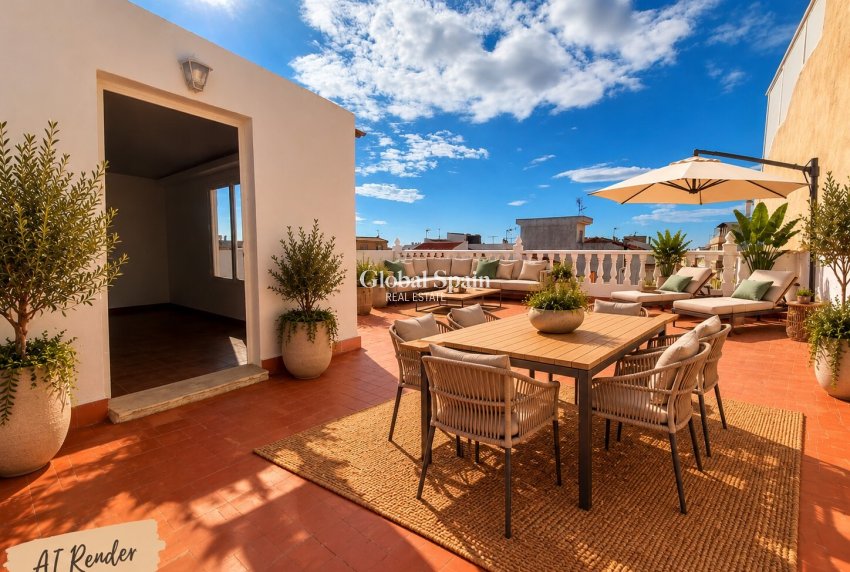 Wederverkoop - HUIS -
PILAR DE LA HORADADA - Costa Blanca