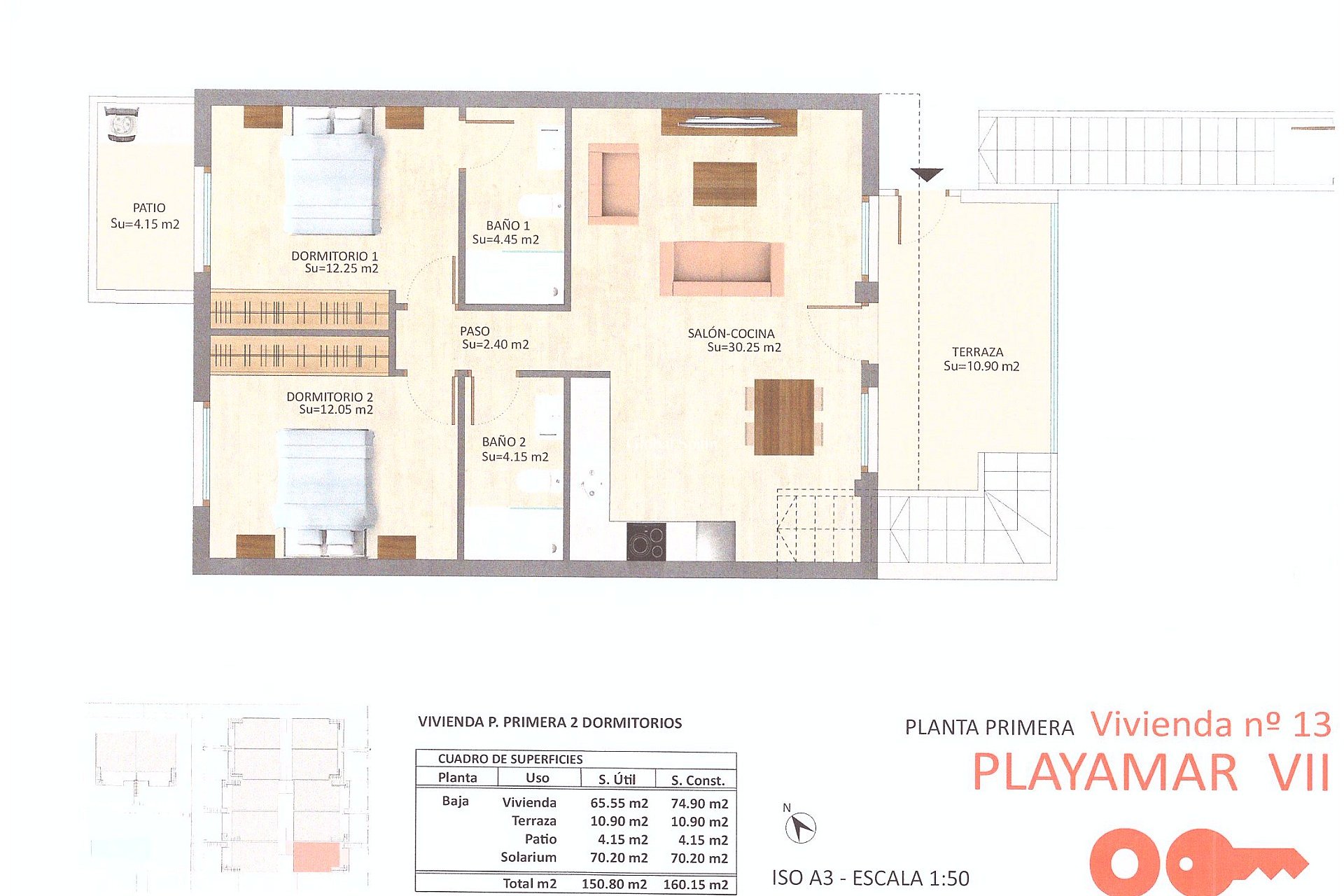 Wederverkoop - PENTHOUSE -
PILAR DE LA HORADADA - Costa Blanca