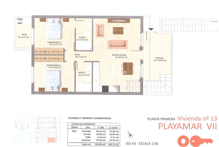 Wederverkoop - PENTHOUSE -
PILAR DE LA HORADADA - Costa Blanca