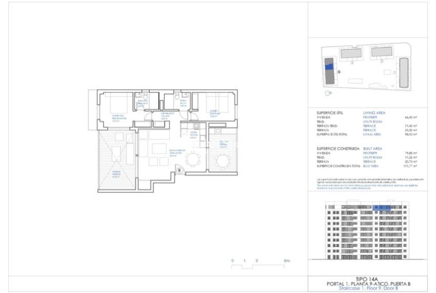 Wederverkoop - PENTHOUSE -
TORREVIEJA - Costa Blanca
