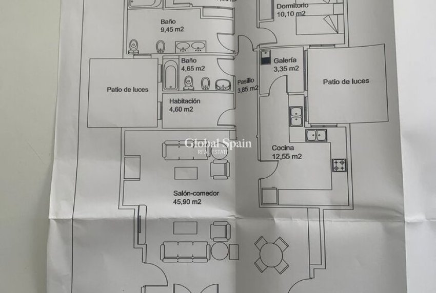 Wederverkoop - PENTHOUSE -
TORREVIEJA - Playa del Cura
