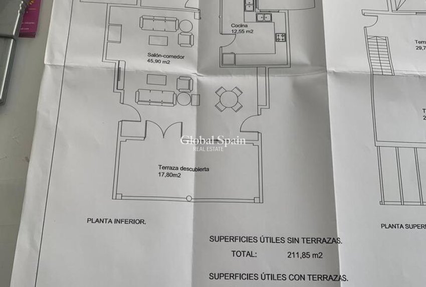 Wederverkoop - PENTHOUSE -
TORREVIEJA - Playa del Cura
