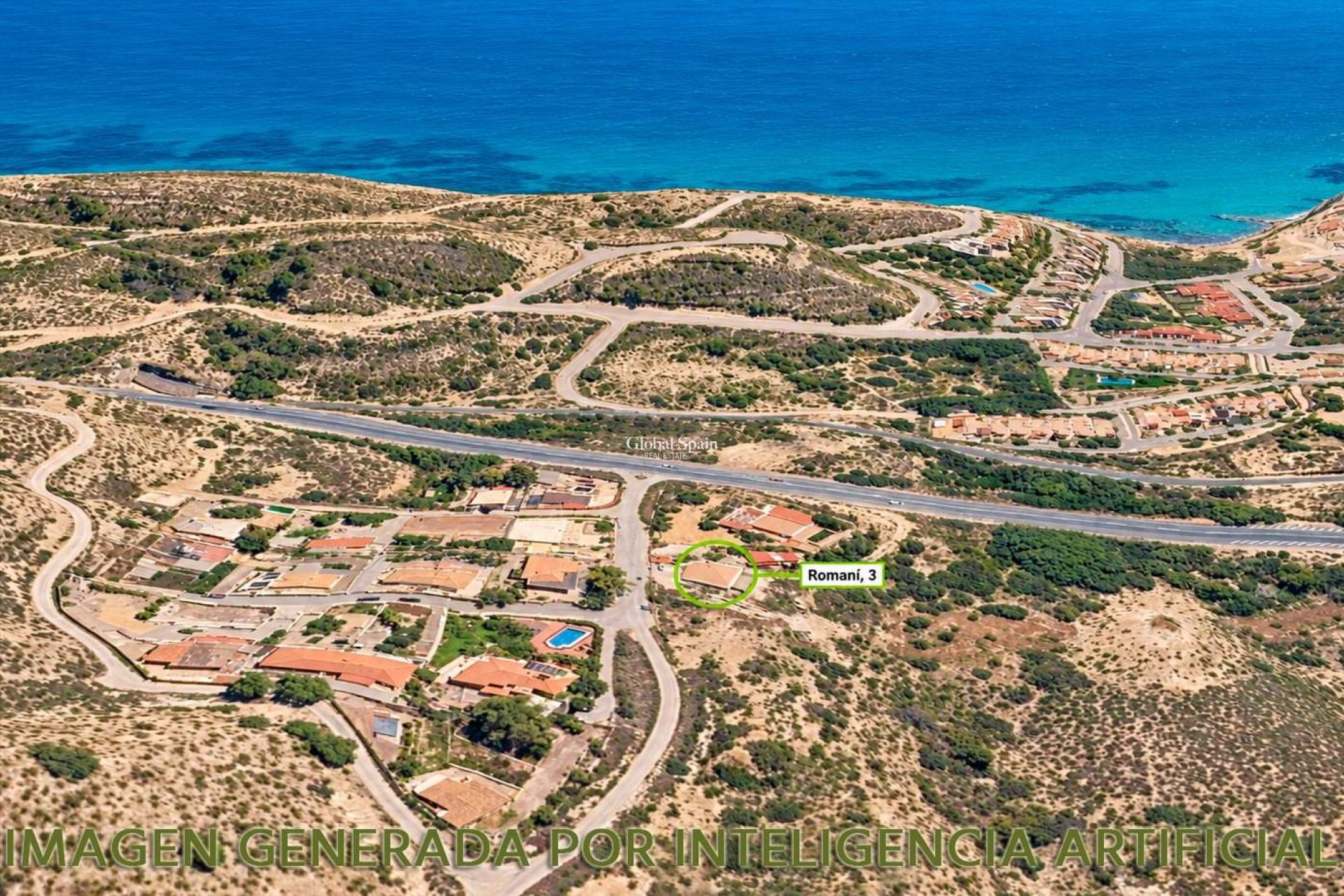 Wederverkoop - VILLA -
EL CAMPELLO - Pueblo Acantilado - Lanuza