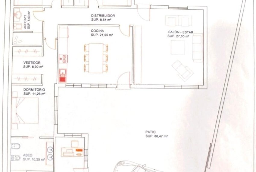 Wederverkoop - VILLA -
PILAR DE LA HORADADA - Costa Blanca